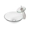 Novatto BONIFICARE Glass Vessel Bathroom Sink Set, Brushed Nickel/ Clear Glass NSFC-8048001BNC - alternate 2